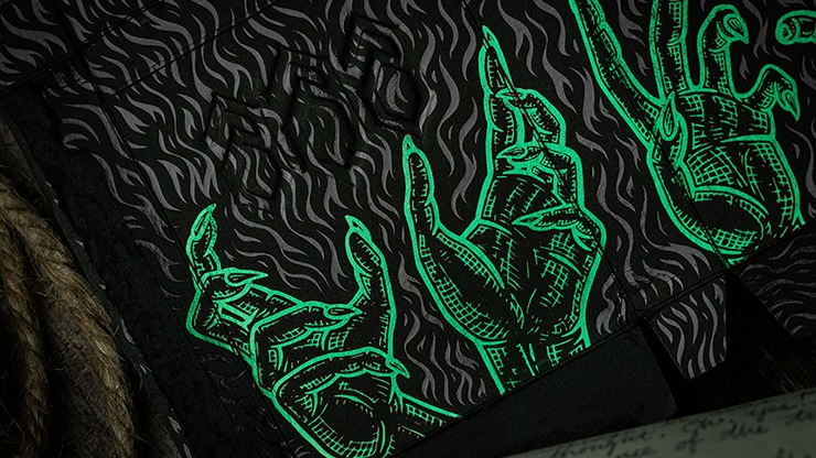 666 Green Playing Cards by Riffle Shuffle - Image 2