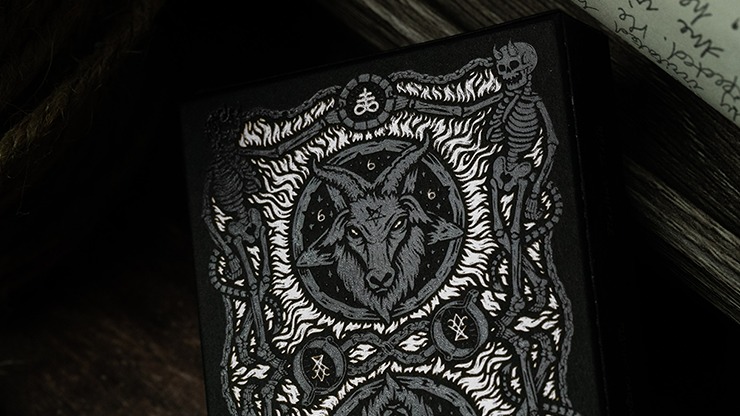 666 Dark Reserves, Silver Foil Playing Cards - Image 4
