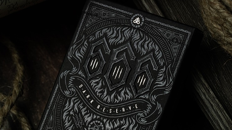 666 Dark Reserves, Silver Foil Playing Cards