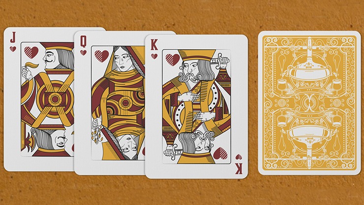 Hops & Barley, Pale Gold Pilsner Playing Cards by JOCU Playing Cards - Image 4