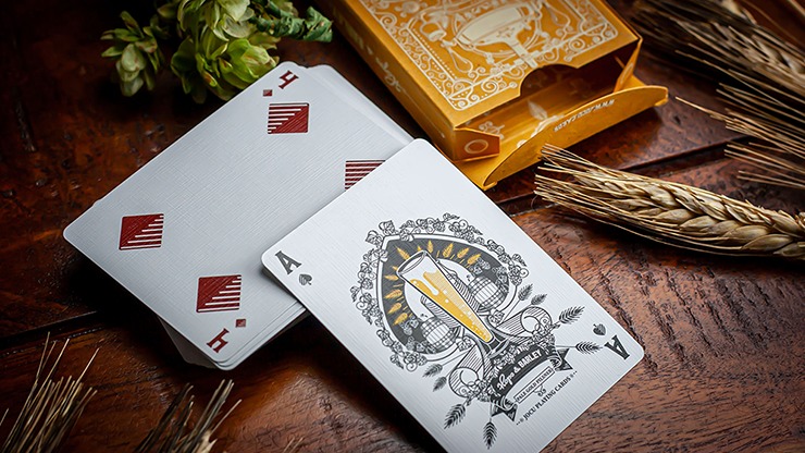 Hops & Barley, Pale Gold Pilsner Playing Cards by JOCU Playing Cards - Image 5