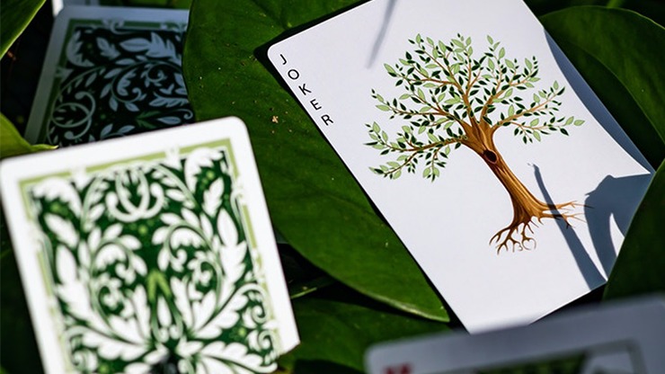 Leaves Collector's, White Playing Cards by Card House Company - Image 4