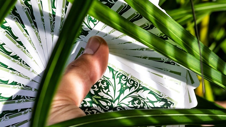 Leaves Collector's, White Playing Cards by Card House Company - Image 5