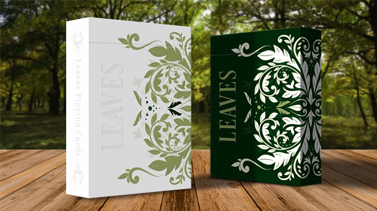 Leaves Collector's, White Playing Cards by Card House Company - Image 6