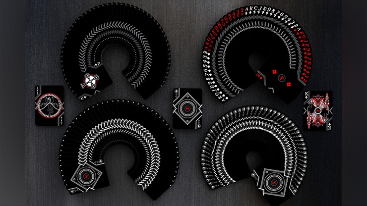 Black Platinum Lordz Playing Cards, Foil - Image 4