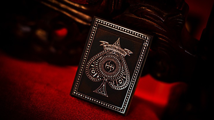 Black Platinum Lordz Playing Cards, Foil