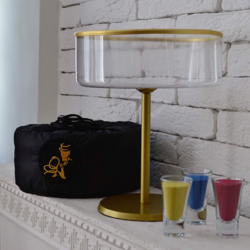 Compact Vase GOLD by Victor Voitko (Gimmick and Online Instructions)