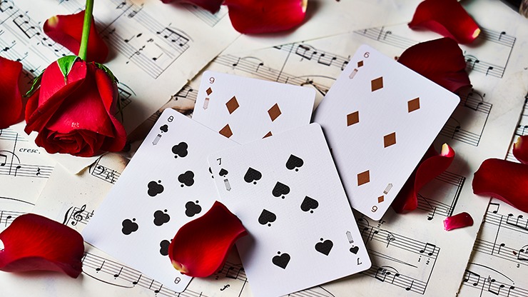 Piano Player Two-Key Edition Playing Cards by Bocopo - Image 2