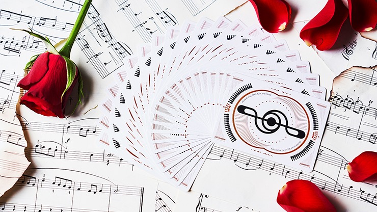 Piano Player Two-Key Edition Playing Cards by Bocopo - Image 5