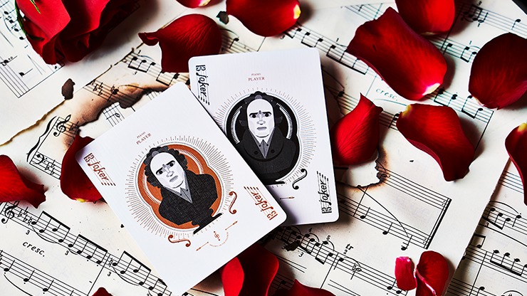 Piano Player Two-Key Edition Playing Cards by Bocopo - Image 6