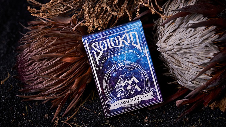 Solokid Constellation Series, Aquarius Limited Edition Playing Cards