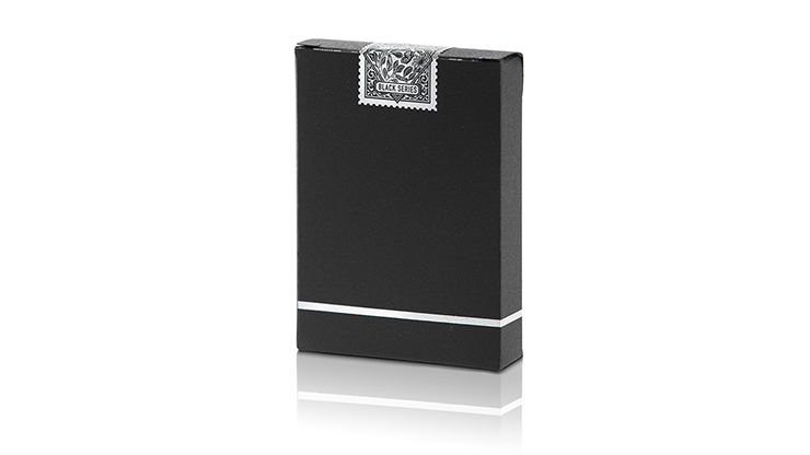 Limited Edition Butterfly Playing Cards Marked, Black and Silver by Ondrej Psenicka - Image 3