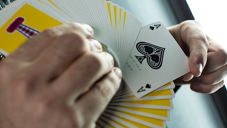 Modern Feel Jerry's Nuggets, Yellow Playing Cards - Image 2