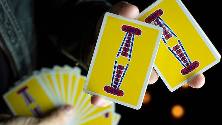 Modern Feel Jerry's Nuggets, Yellow Playing Cards