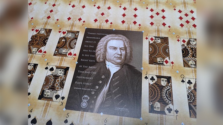 Johann Sebastian Bach, Composers Playing Cards - Image 6