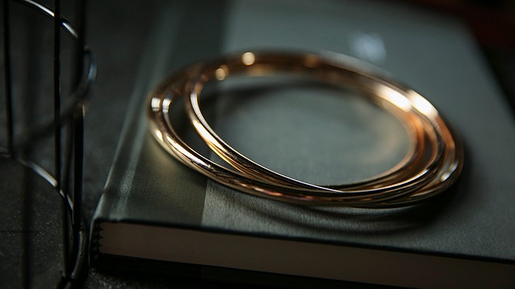 4 inch Linking Rings, Gold by TCC - Image 2