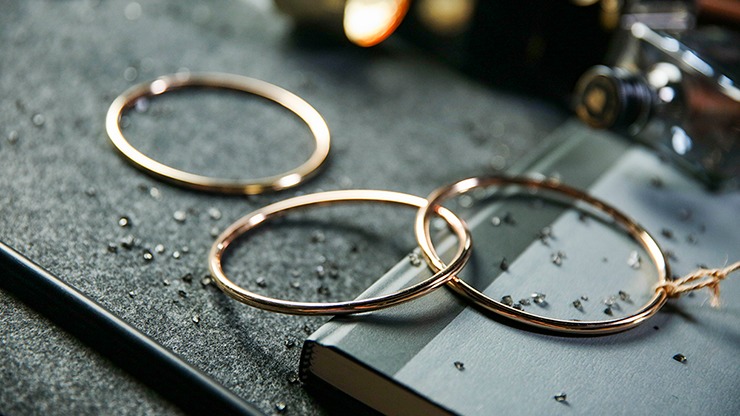 4 inch Linking Rings, Gold by TCC - Image 3