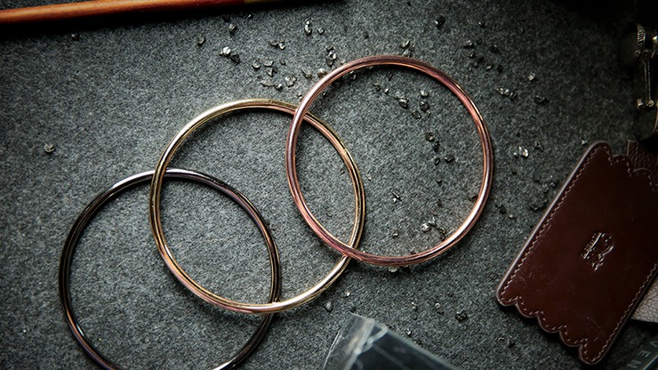 4 inch Linking Rings, Gold by TCC - Image 5