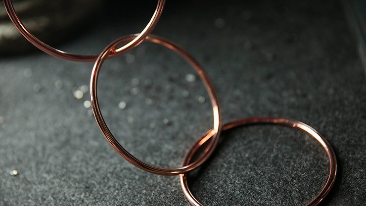 4 inch Linking Rings, Rose by TCC - Image 2