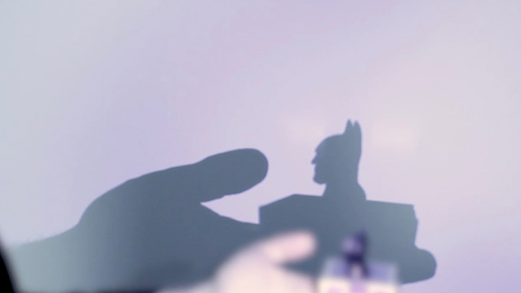 Shadow Art, Bat Man by Mathieu Bich - Image 4
