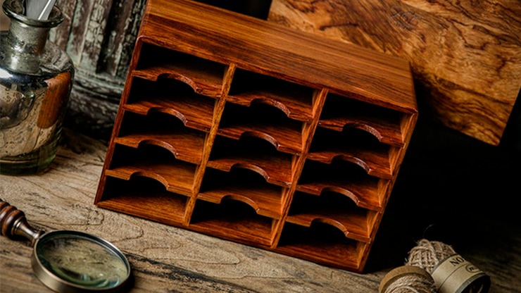 Rosewood Wooden Card Cabinet by TCC - Image 4