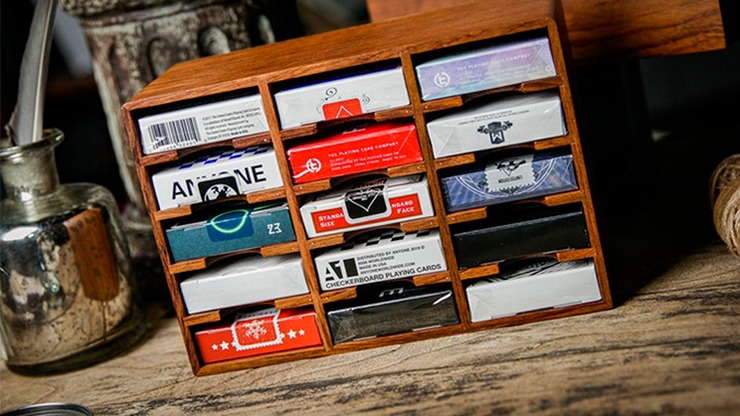 Rosewood Wooden Card Cabinet by TCC - Image 5