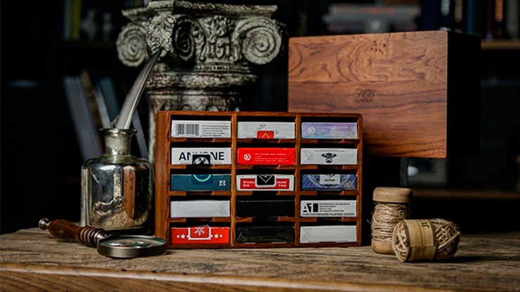 Rosewood Wooden Card Cabinet by TCC