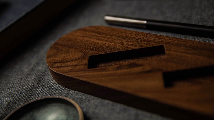 Wooden Sideways Card Magic Display Batten, Five Decks by TCC - Image 5