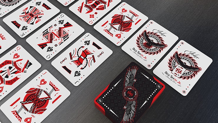 Falcon Razor Throwing Cards, Foil by Rick Smith Jr. and De'vo - Image 4