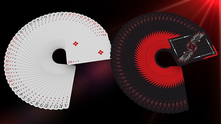 Falcon Razor Throwing Cards, Foil by Rick Smith Jr. and De'vo - Image 5