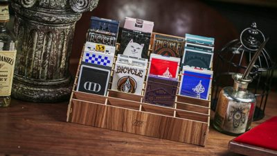 Wooden, Large- 40 Decks Card Magic Display by TCC