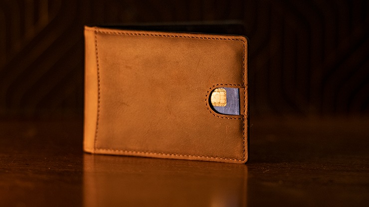 FPS Wallet Brown, Gimmicks and Online Instructions by Magic Firm