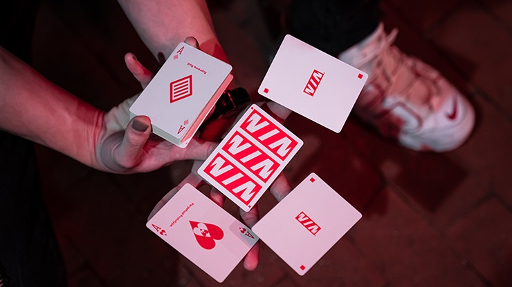 Prototype, Supreme Red Playing Cards by Vin - Image 3