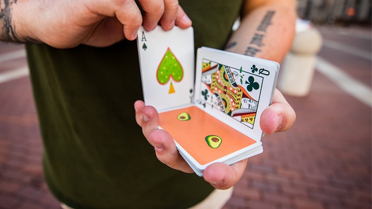 Avocado, Seedless Edition Playing Cards by Organic Playing Cards & Riffle Shuffle - Image 4