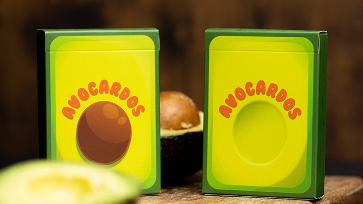 Avocado, Seedless Edition Playing Cards by Organic Playing Cards & Riffle Shuffle
