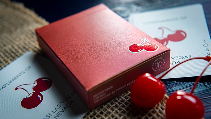 Cherry Casino House Deck Playing Cards, Reno Red by Pure Imagination Projects - Image 2
