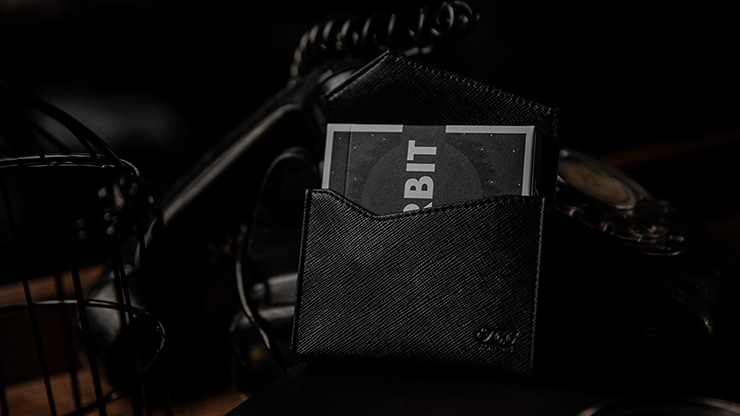 Luxury Leather Card Magic Carrier, Black by TCC - Image 2