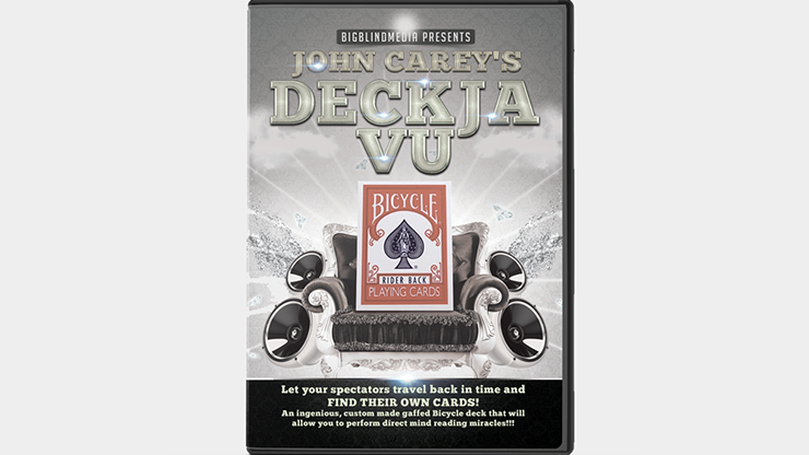 Big Blind Media Presents Deck Ja Vu Blue, Gimmicks and Online Instructions by John Carey