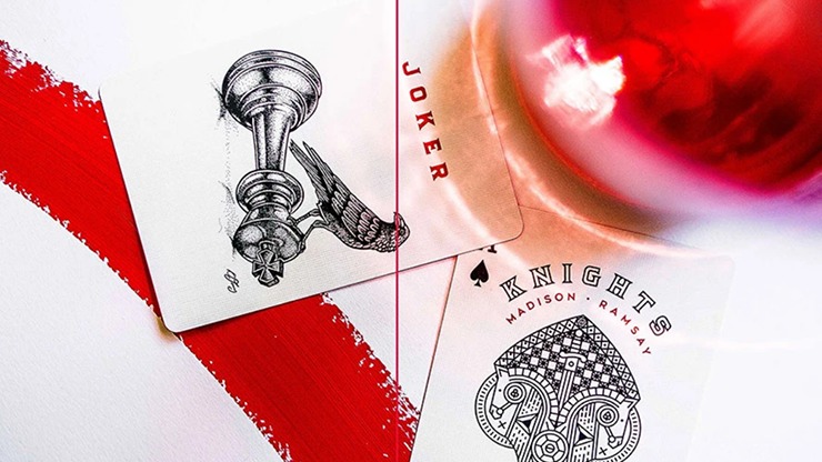 Red Knights Playing Cards - Image 3