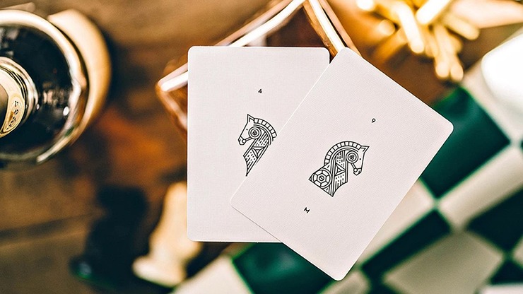 Knights V2, White Playing Cards - Image 4