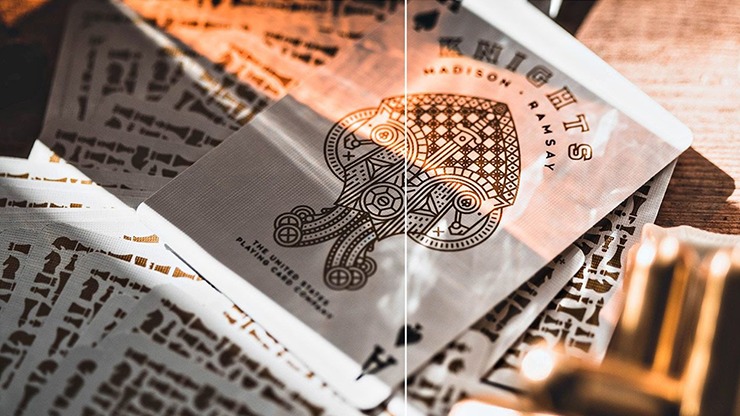 Knights V2, White Playing Cards - Image 6