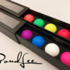 Perfect Manipulation Balls, 1.7 Multi color; Blue Purple White Pink by Bond Lee