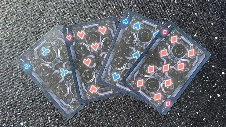 Gilded Bicycle Astronaut Playing Cards - Image 4