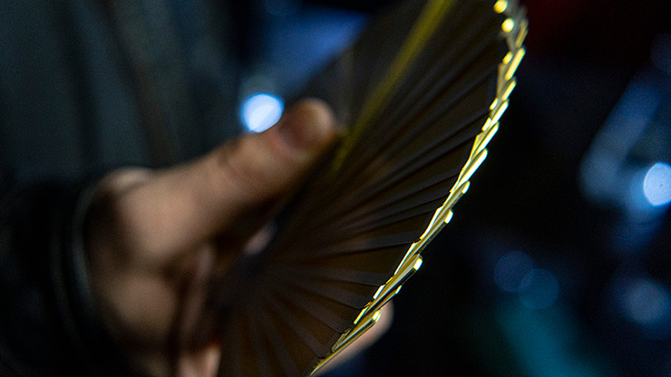 Gilded Vintage Feel Jerry's Nuggets, Yellow Playing Cards - Image 6