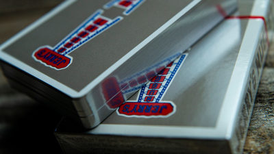 Gilded Vintage Feel Jerry's Nuggets, Steel Playing Cards