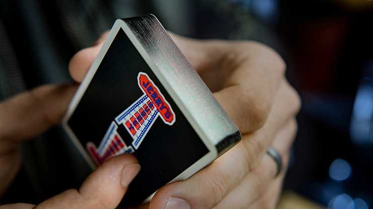 Gilded Vintage Feel Jerry's Nuggets, Black Playing Cards - Image 2