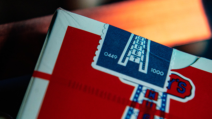 Gilded Vintage Feel Jerry's Nuggets, Red Playing Cards - Image 2