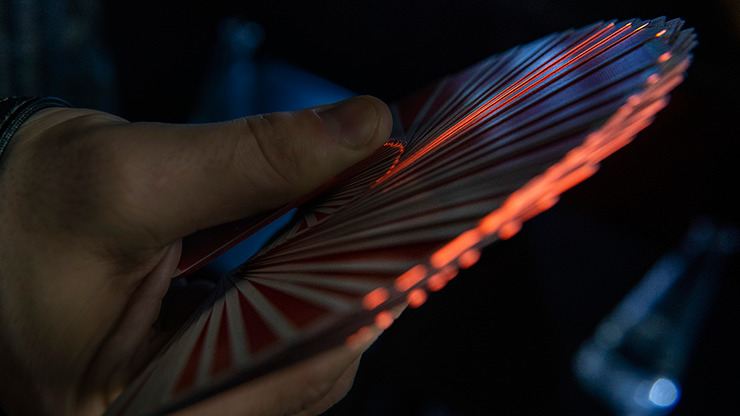 Gilded Vintage Feel Jerry's Nuggets, Red Playing Cards - Image 3