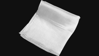 Rice Spectrum Silk 18 inch, White by Silk King Studios
