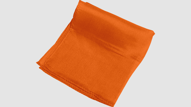 Rice Spectrum Silk 18 inch, Orange by Silk King Studios
